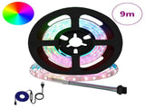 LED Strip 12 pcs Black and Transparent 750 mm 3429101