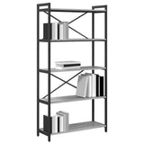 Bookshelf Grey sonoma 80 x 30 x 155 cm Engineered Wood 868416