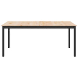 Dining Table Natural 180 x 90 x 75 cm Solid Pine Wood 892793