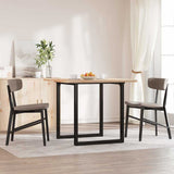 Dining Table Legs O-Frame 60x60x73 cm Steel 357883