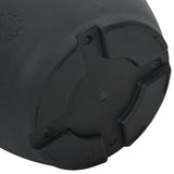Round Flower Pot 24 pcs Black 30 x 25 cm Plastic 42020296