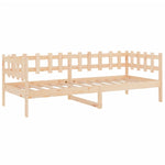 ZNTS Day Bed without Mattress 90x200 cm Solid Wood Pine 820756