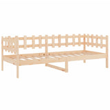 ZNTS Day Bed without Mattress 90x200 cm Solid Wood Pine 820756