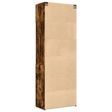 Storage Cabinet Smoked Oak 80x42.5x225 cm Engineered Wood 3281347
