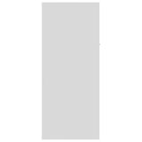 801071 Shoe Cabinet White 60x35x84 cm Engineered Wood