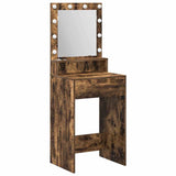 Dressing Table Smoked Oak 50 x 41 x 135 cm Engineered Wood 865122