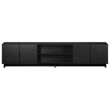 TV Stand 180 x 34.5 x 40 cm Black Engineered Wood 8011496