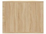 Vinyl Storage Box Sonoma Oak 71x34x36 cm Engineered Wood 800120