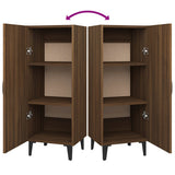 817407 Sideboard Brown Oak 34,5x34x90 cm Engineered Wood