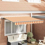 Retractable Awning Manual Yellow 350 x 200 cm Fabric 3329688