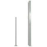 Patio Retractable Side Awning 160 x 300 cm Grey 41546