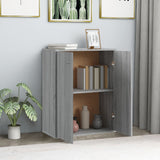 Sideboard Grey Sonoma 60x30x75 cm Engineered Wood 815379