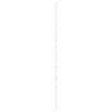 Barn Door White 100 x 2.5 x 208 cm Solid Pine Wood 42047136