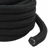 Multipurpose Utility Rope 60 mm 10 m Black PP 21600 kg Max Load 3473356