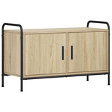 TV Cabinet 79.5 x 33 x 50 cm Sonoma Oak Engineered Wood 8013729