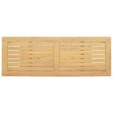 Garden Console Table Light Acacia 110 x 40 x 75 cm 42026790