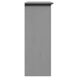 Hallway Cabinet BODO Grey 80x35x90 cm 4016868