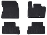 Car Mat 4 pcs Black suitable for Nissan QASHQAI 2021- Rubber 42029122