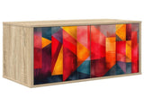 Wall-mounted TV Cabinet HEESCH 69 x 33 x 40 cm Sonoma Oak 8007127