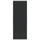 Wall-Mounted Cabinet Black 33 x 34.5 x 90 cm Engineered Wood 898926
