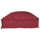 Pallet Cushion Set 2 pcs Wine Red 100 x 40 x 8 cm Oxford Fbric 42001694