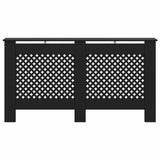 Radiator Cover Black 152x19x81.5 cm MDF 288195