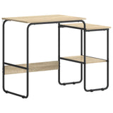 Desk with Storage Sonoma Oak 100 x 50 x 75 cm 8007991