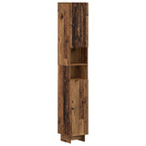 3 Piece Bathroom Cabinet Set EDE Engineered Wood 3417826