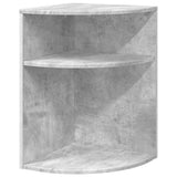 End Table Concrete Grey 39.7 x 39.7 x 60 cm Engineered Wood 891133