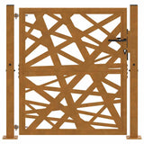 Garden Gate 100x100 cm Weathering Steel Light Design 4100954