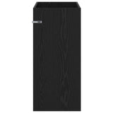 Bathroom Under Sink Cabinet Black Oak 78.5 x 37.5 x 81 cm 890737