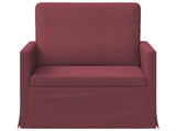 Armchair Wine Red 70 x 81 x 82 cm Fabric 42041010