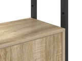 Book Cabinet Sonoma Oak 40 x 24 x 161 cm Engineered Wood 883851