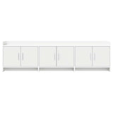 TV Cabinet 168 x 33 x 47 cm White Engineered Wood 8011203