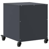 Bedside Cabinet Anthracite 36x39x43.5 cm Steel 846618