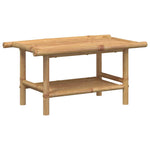 ZNTS Coffee Table 70x40x35 cm Bamboo 366472