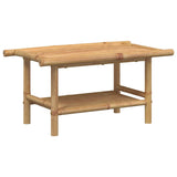 ZNTS Coffee Table 70x40x35 cm Bamboo 366472