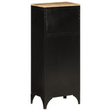 Bathroom Cabinet 40x27x90 cm Iron and Solid Wood Mango 358563