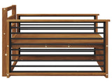 2 Piece Outdoor Sofa Natural 3436404