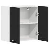 Hanging Cabinet Lyon Black 60x31x60 cm Engineered Wood 801269