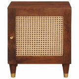 Bedside Cabinet Brown 40 x 33.5 x 46 cm Solid Acacia wood 4018876