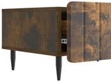 TV Cabinet Smoked Oak 147 x 34.5 x 32 cm Engineered Wood 894480
