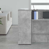 Storage Cabinet Concrete Grey 40x45x103.5 cm Engineered Wood 859036