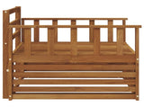 2 Piece Outdoor Sofa Natural 3436384