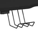 Gaming Desk with ZZ Shape Legs Black 90x60x75 cm 325410