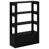 Sideboard Black oak 30 x 80 x 119.5 cm Engineered wood 881098
