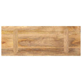 Table Top 80x40x2.5 cm Rectangular Solid Wood Mango 371448