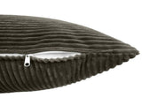 Cushion Cover 6 pcs ALMELO Anthracite 50 x 80 cm Corduroy 915218