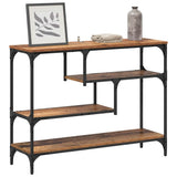 Console Table Old Wood 100 x 30 x 75 cm Engineered wood 883540