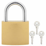 U Lock with Keys 100 pcs Brass Iron 42021929